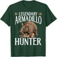 Funny Armadillo Animal Legendary Armadillo Hunter T-Shirt - T-Shirt | Forest