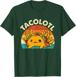Tacolotl - Taco Lover Mexican Food Taco Tuesday T-Shirt - T-Shirt | Forest