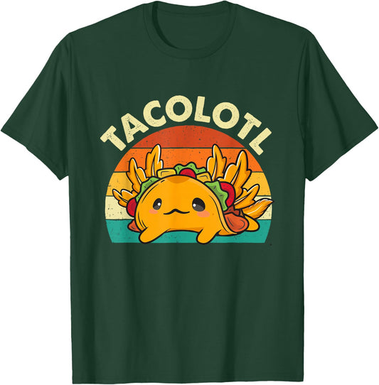 Tacolotl - Taco Lover Mexican Food Taco Tuesday T-Shirt - T-Shirt | Forest