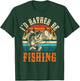 Funny Fishing Women Boy Kids Funny Bass Dad Fish T-Shirt - T-Shirt | Forest