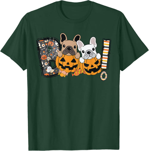 Boo French Bulldog Pumpkin Candy Dog Puppy Halloween Costume