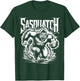 Retro Sasquatch Charging Hide & Seek Funny Bigfoot Believer T-Shirt - T-Shirt | Forest