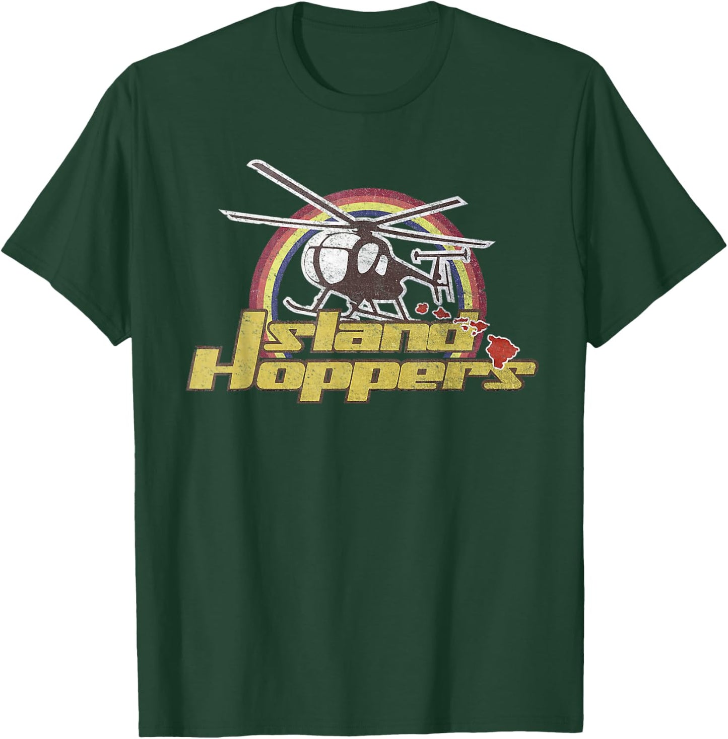 Magnum Island Retro Hoppers T-Shirt - T-Shirt | Forest