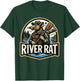 River Rat, River Life, River Adventures, River Rat T-Shirt - T-Shirt | Forest