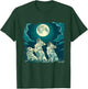Chihuahua Dogs Howl At Moon Dog Lover T-Shirt - T-Shirt | Forest