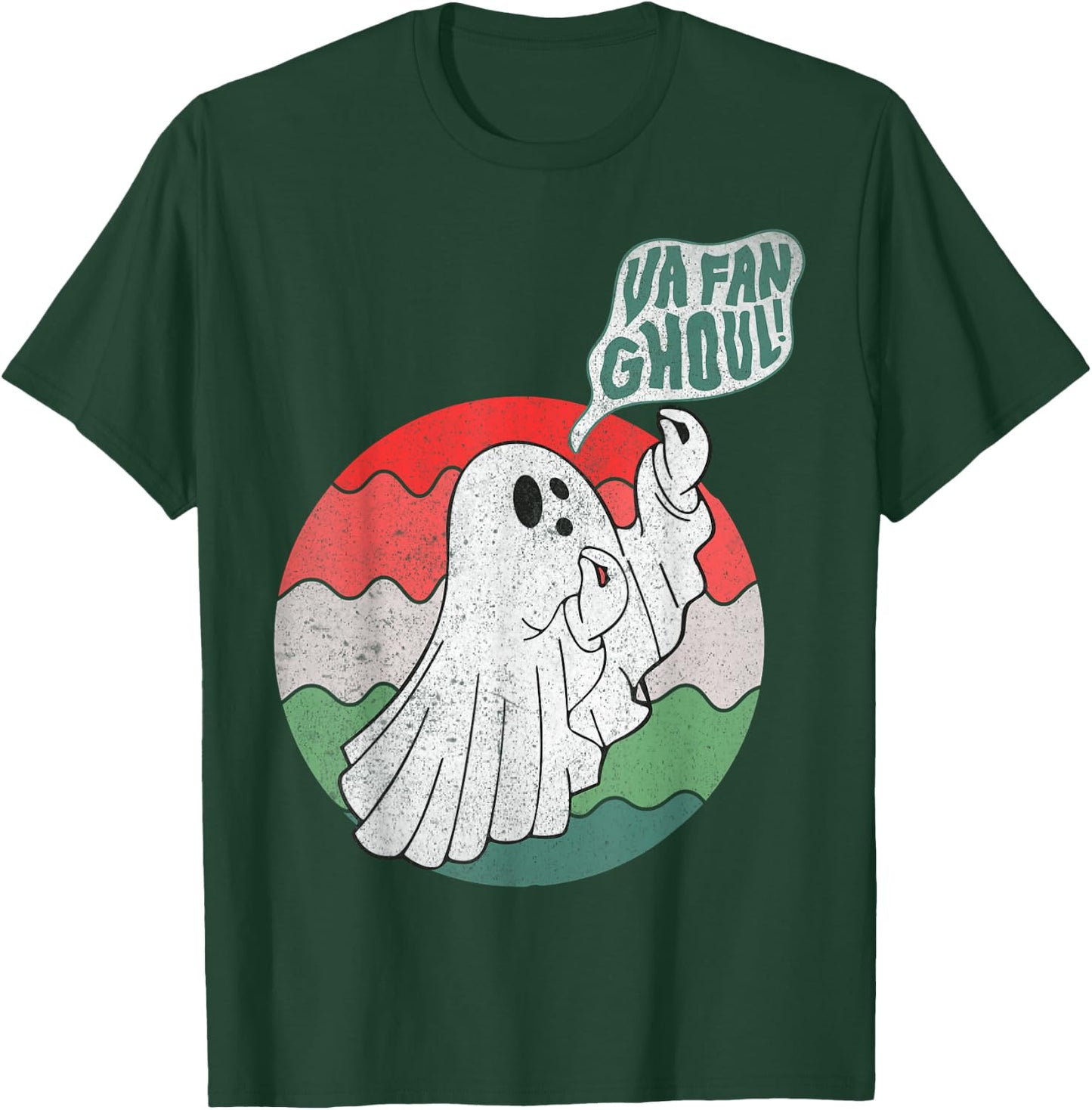 Va Fan Ghoul Ghost Italian Halloween T-Shirt - T-Shirt | Forest