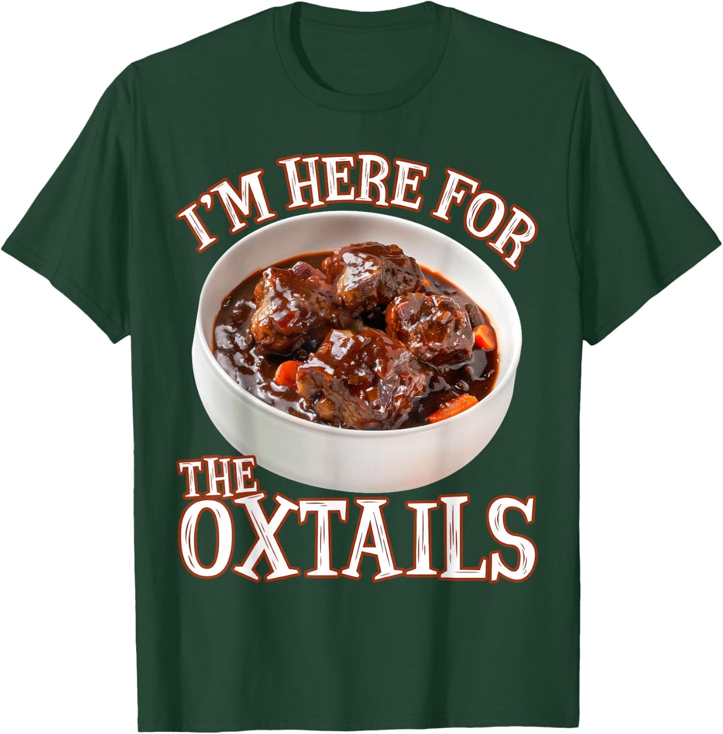 Oxtails Jamaican Food Caribbean Funny T-Shirt - T-Shirt | Forest