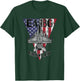 EA-18 Growler Military Jet Airplane Patriotic Vintage T-Shirt - T-Shirt | Forest