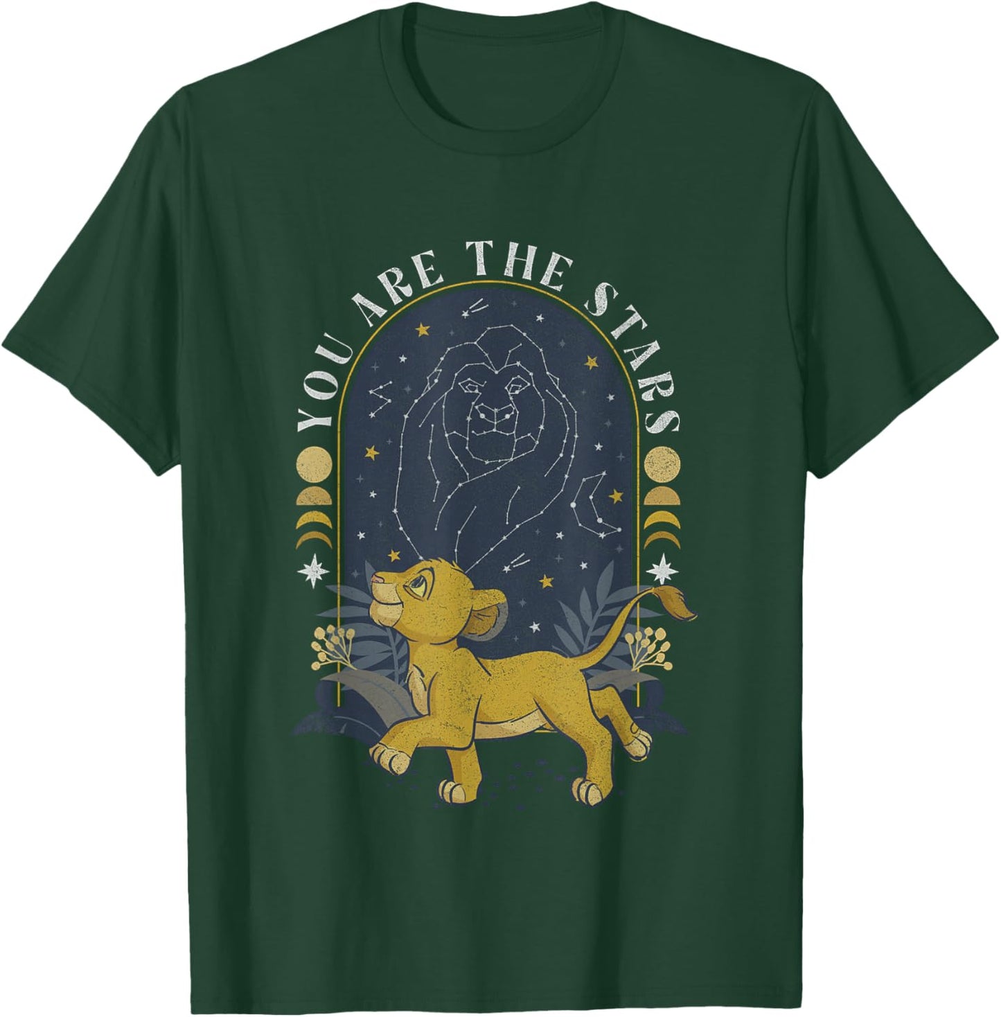 Disney The Lion King You Are The Stars Simba Mufasa Logo T-Shirt - T-Shirt | Forest