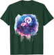 Pink Flamingo Bird Moon Wildlife Flamingo Lover Artwork T-Shirt - T-Shirt | Forest