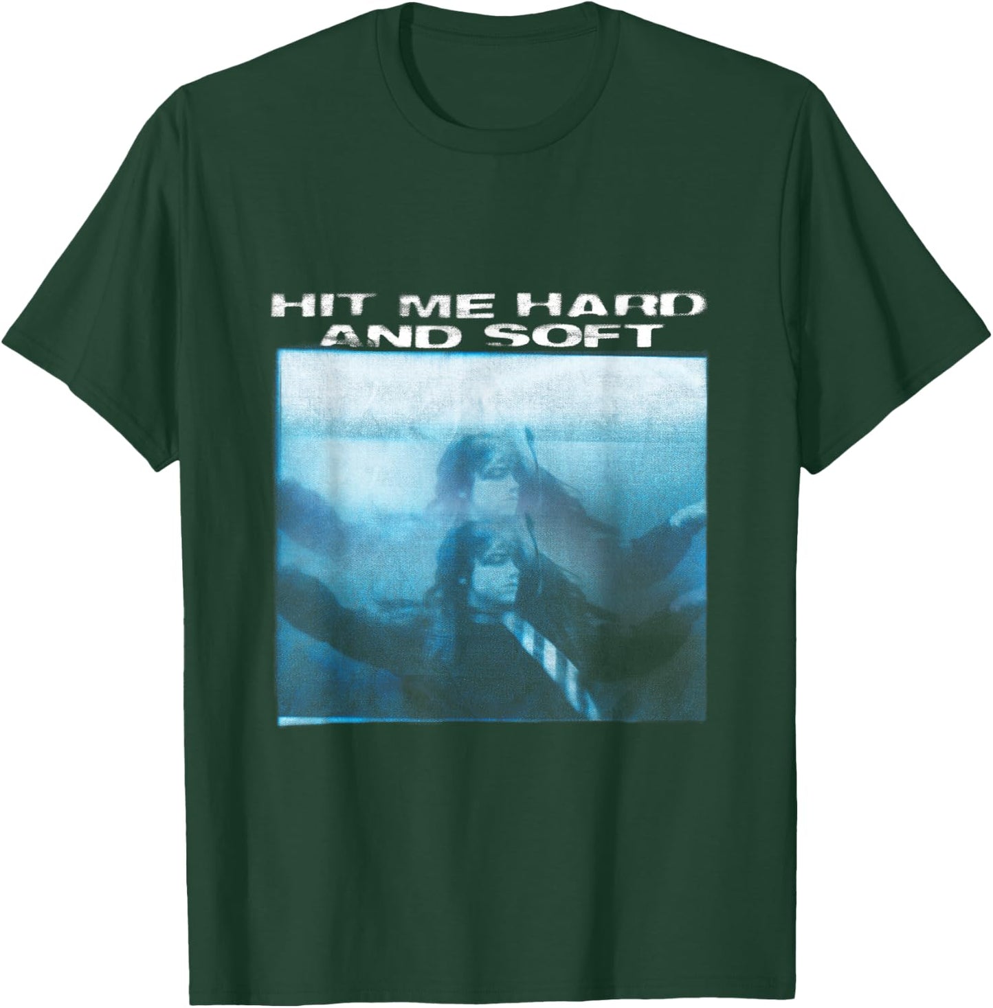 Official Billie Eilish HIT ME HARD AND SOFT Floating T-Shirt - T-Shirt | Forest