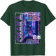 Osaka City 80s Synthwave Skyline Japan Osaka T-Shirt - T-Shirt | Forest