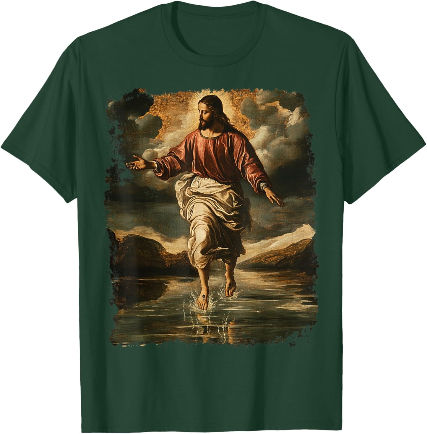 Jesus Christ Clothing Design T-Shirt - T-Shirt | Forest