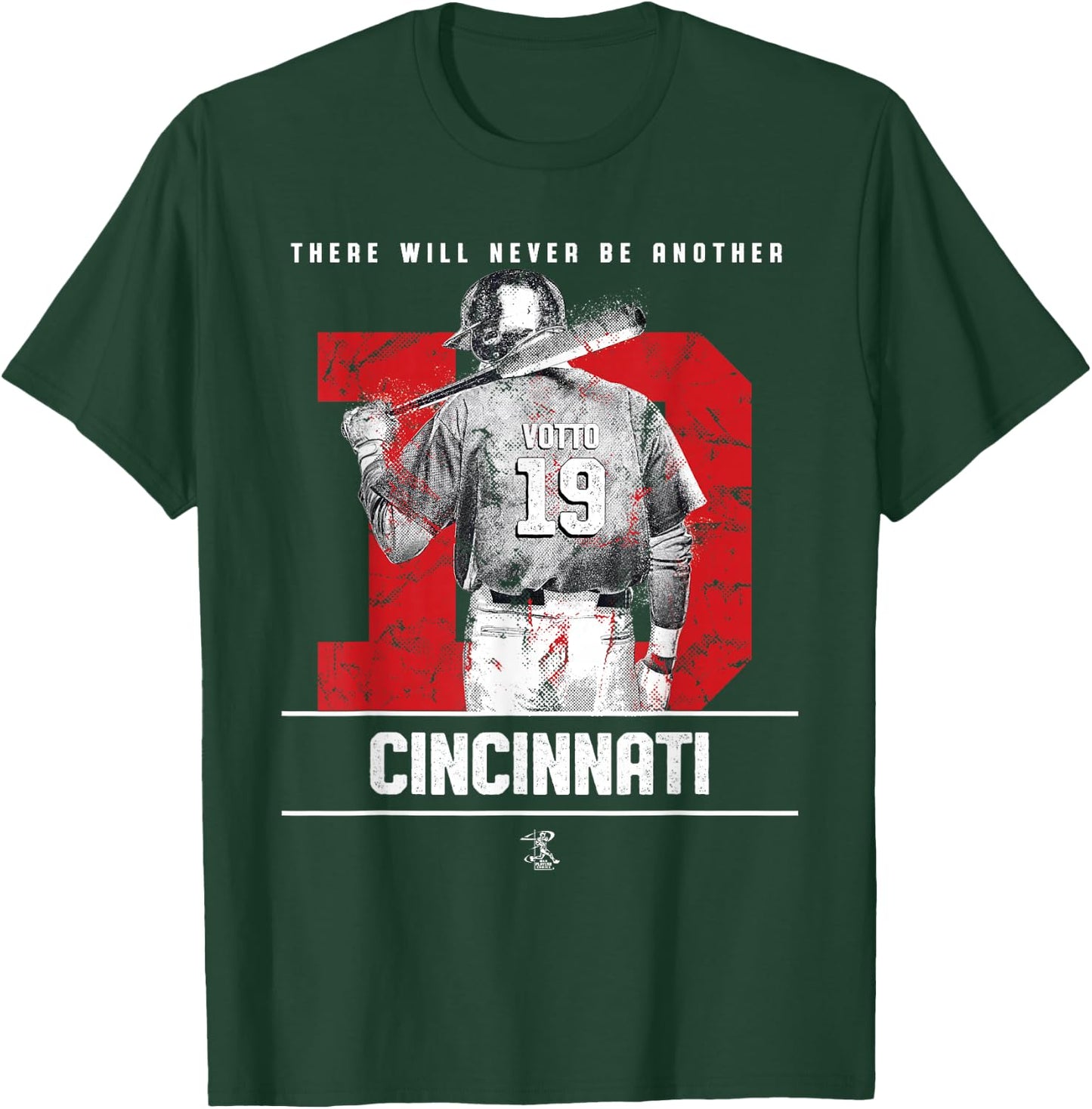 Joey Votto - There Will Never Be Another - Apparel T-Shirt - T-Shirt | Forest