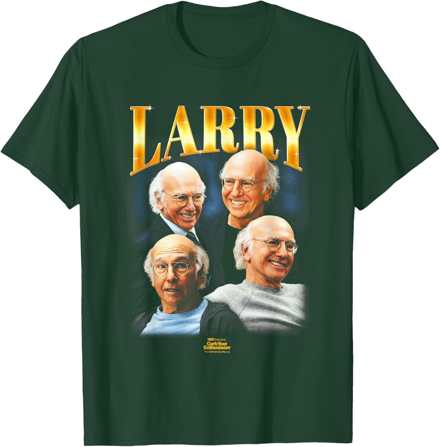 Curb Your Enthusiasm Larry's 90's Heartthrob T-Shirt - T-Shirt | Forest