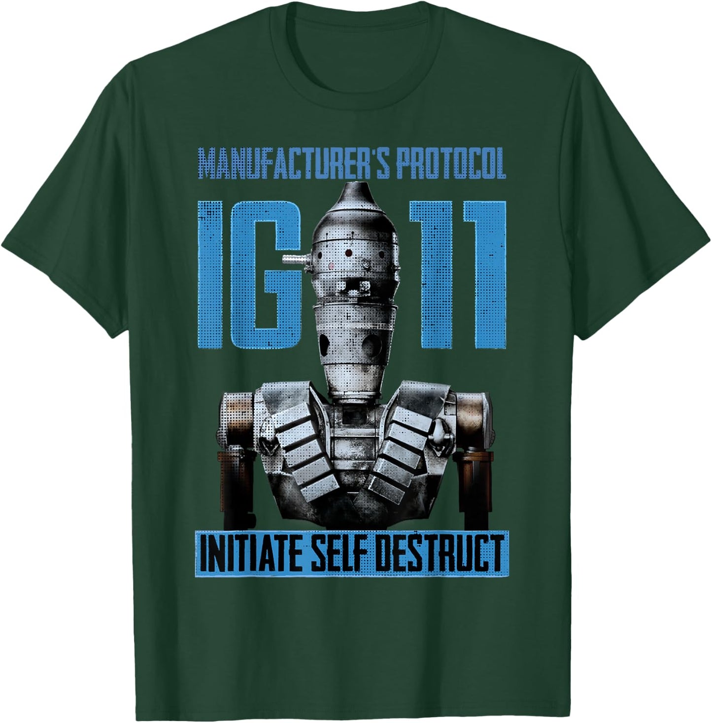 Star Wars The Mandalorian IG-11 Manufacturer's Protocol T-Shirt - T-Shirt | Forest