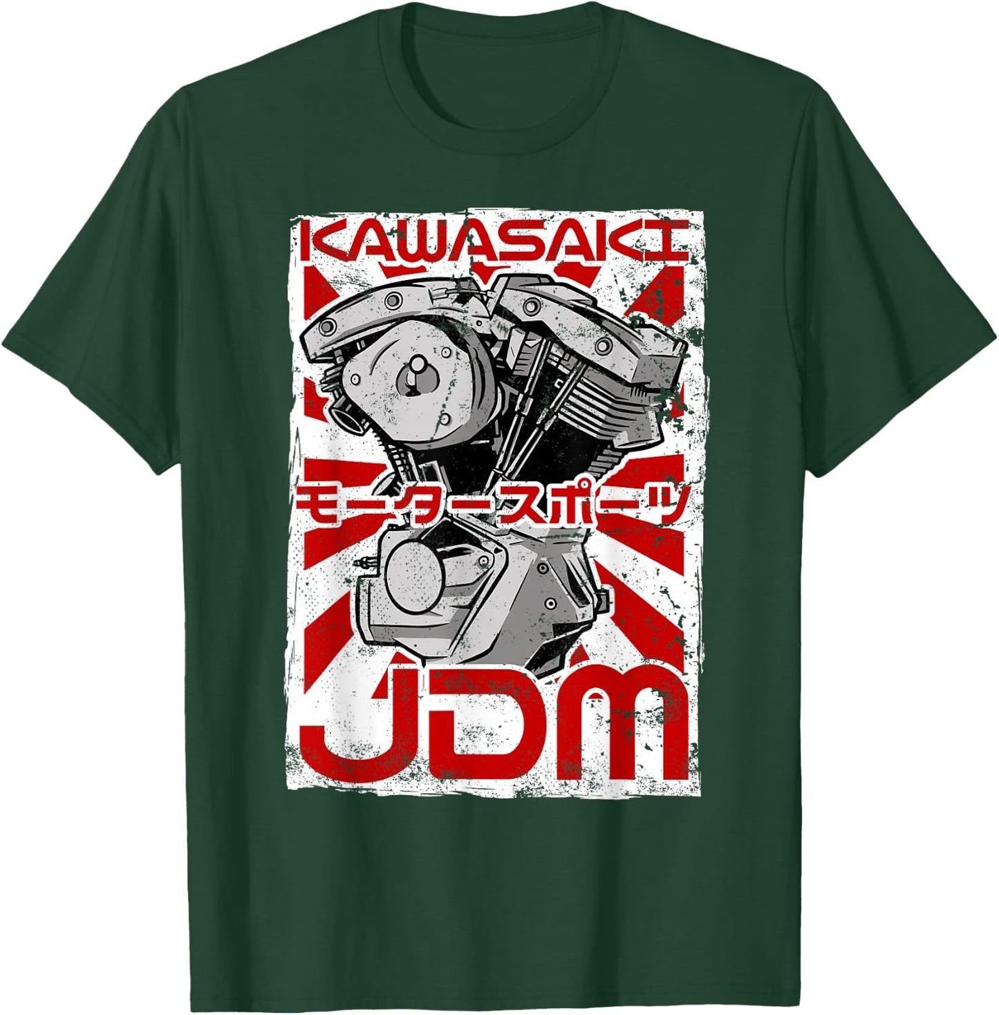 Kawasaki City 90s Retro Japan Aesthetics 80s Kawasaki T-Shirt - T-Shirt | Forest