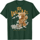Back Print Aesthetic Streetwear Fashion Women Men Teddy Bear T-Shirt - T-Shirt | Forest