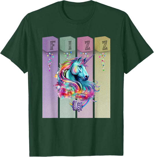 Fizzing Unicorn T-Shirt - T-Shirt | Forest