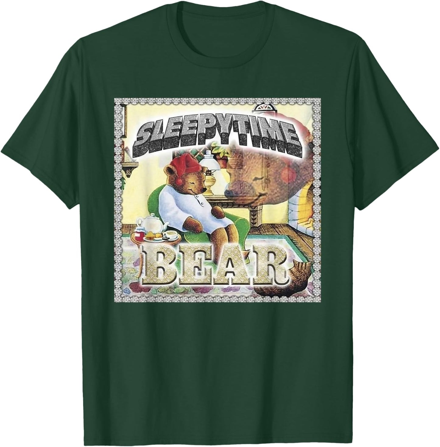 Sleepytime Bear Shirt Sleepytime Bear T-Shirt - T-Shirt | Forest