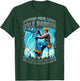 Electrical lineman support pole dancer lineman bigfoot funny T-Shirt - T-Shirt | Forest
