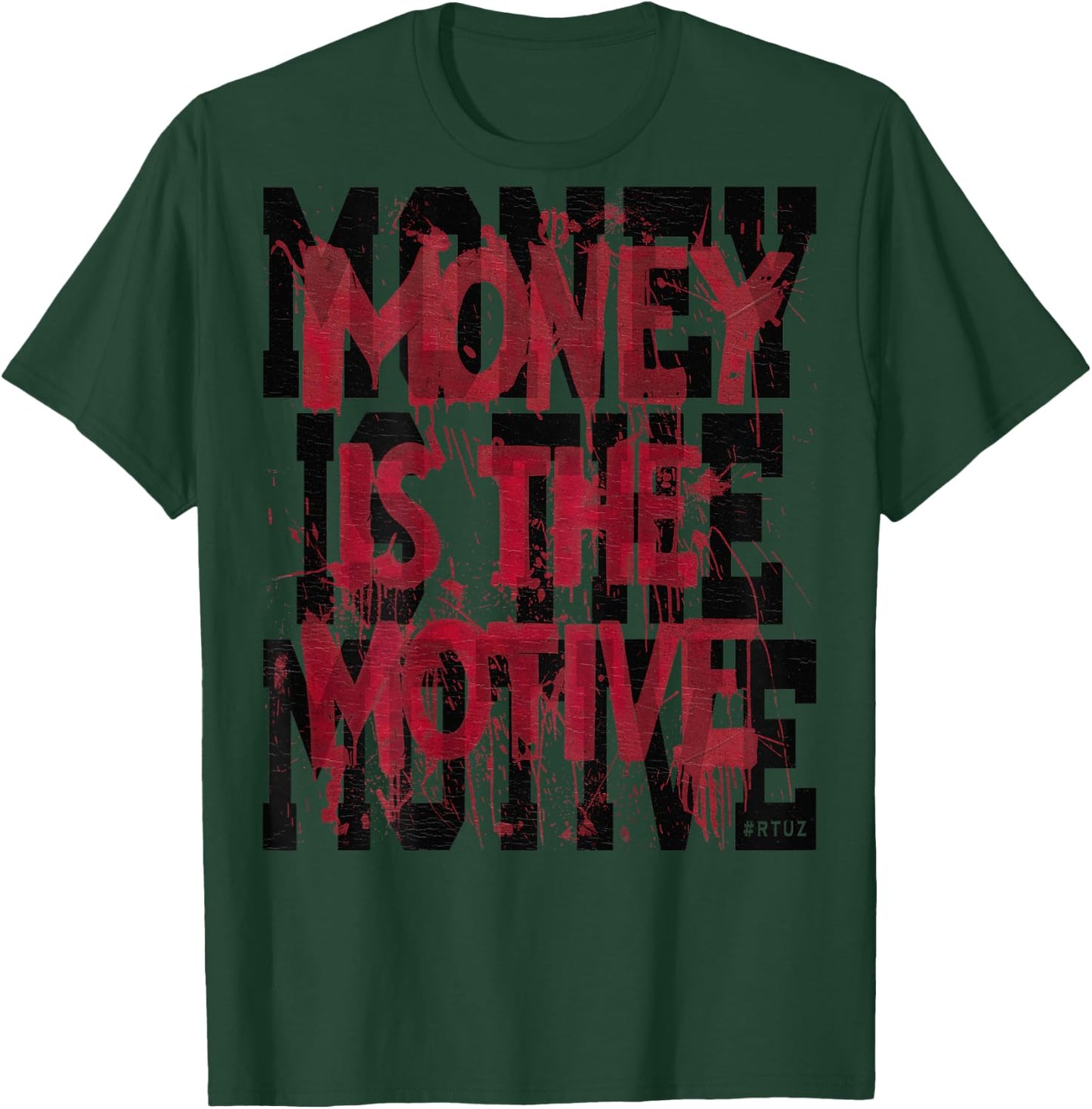 Hip Hop Urban Y2K Retro Vintage Edgy Back Print Streetwear T-Shirt - T-Shirt | Forest