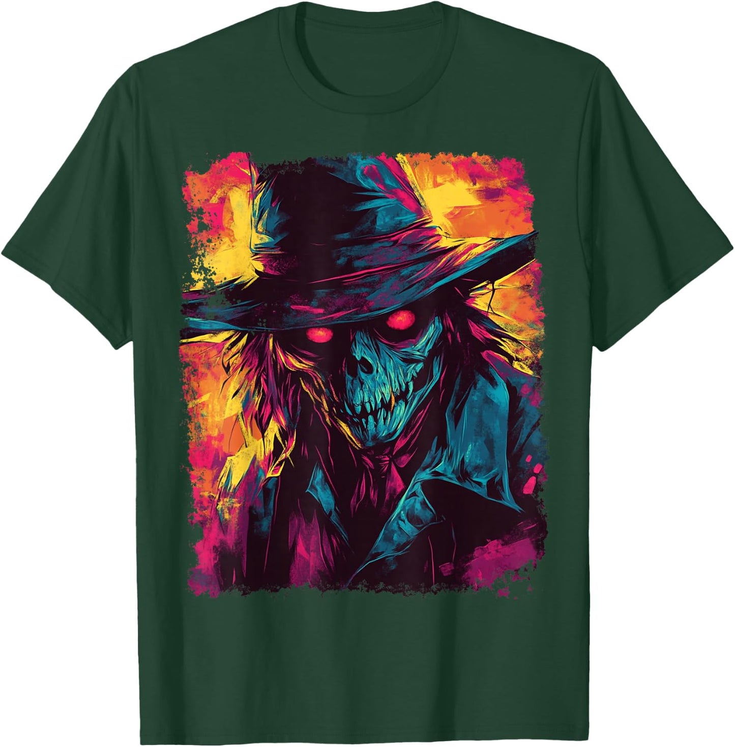 Halloween Scarecrow T-Shirt - T-Shirt | Forest