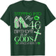 Stepping into my 46th birthday with gods grace and mercy T-Shirt - T-Shirt | Forest