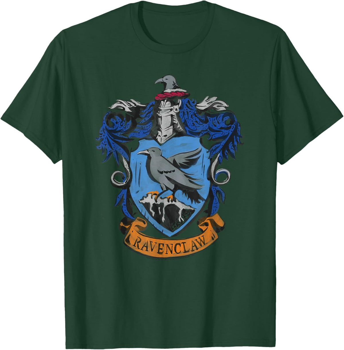 Harry Potter Drawn Ravenclaw Crest T-Shirt - T-Shirt | Forest