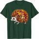 Hedgehog Fall Autumn Season Leaves Animal Nature Lover T-Shirt - T-Shirt | Forest