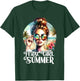 Feral Girl Summer Funny Summer Design And Girls T-Shirt - T-Shirt | Forest