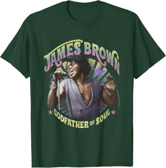 James Brown Godfather of Soul T-Shirt - T-Shirt | Forest