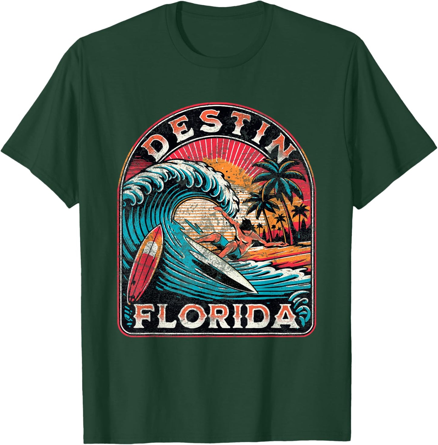 Destin T-Shirt - T-Shirt | Forest