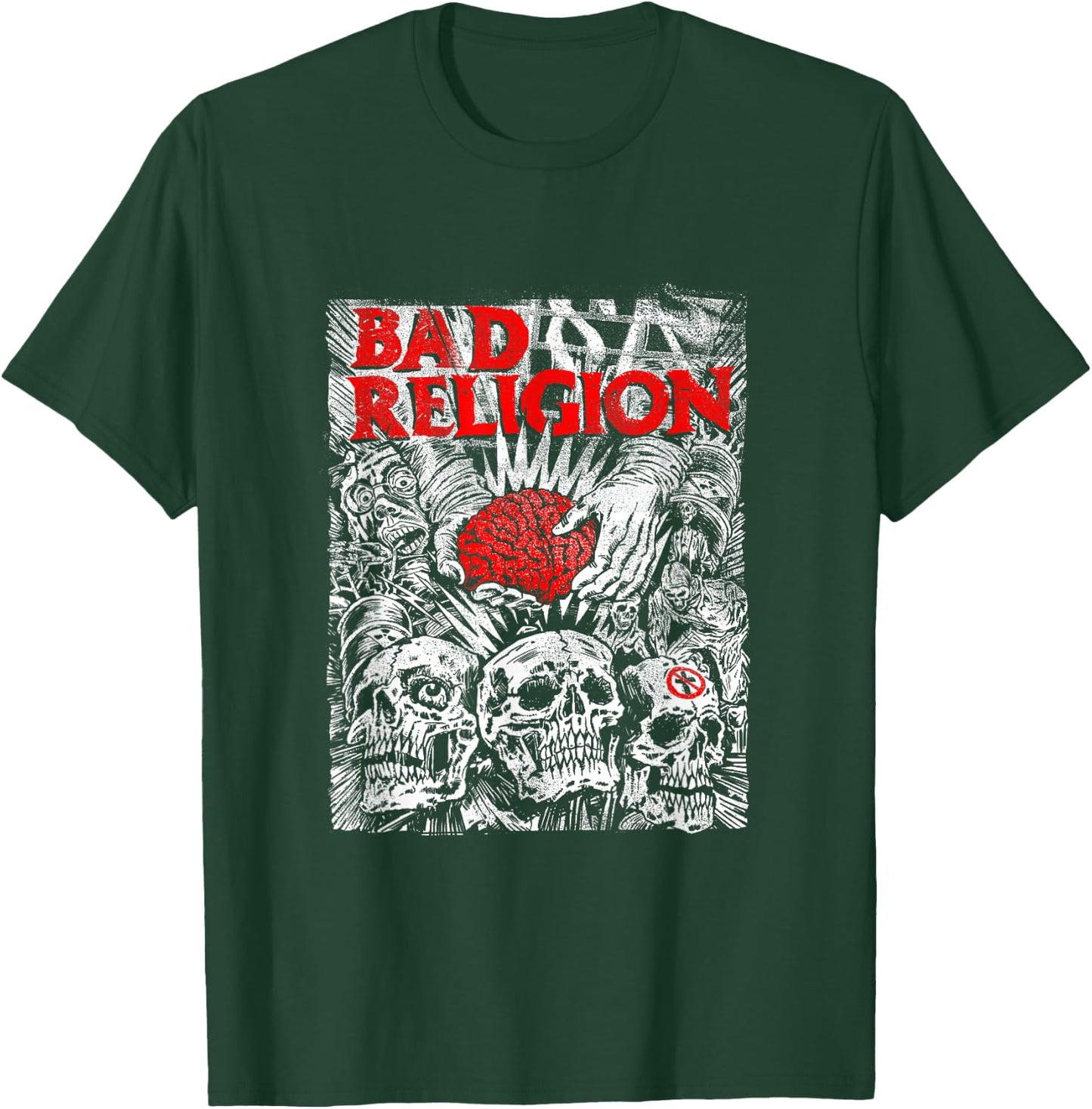 Bad Religion - Official Merchandise - Brain Surgery T-Shirt - T-Shirt | Forest