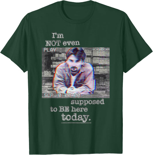 Clerks VHS Dante Hicks Be Here Today Retro 90s T-Shirt - T-Shirt | Forest