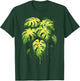 Monstera Deliciosa Plant Lover Lady Daddy Botanical T-Shirt - T-Shirt | Forest