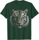 White Tiger Artwork - Mandala Animal Art Tiger T-Shirt - T-Shirt | Forest