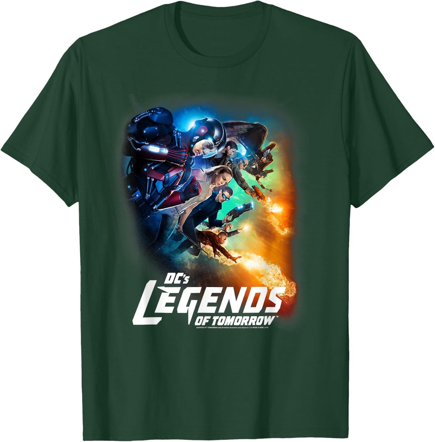 Legends of Tomorrow Team Poster T-Shirt - T-Shirt | Forest
