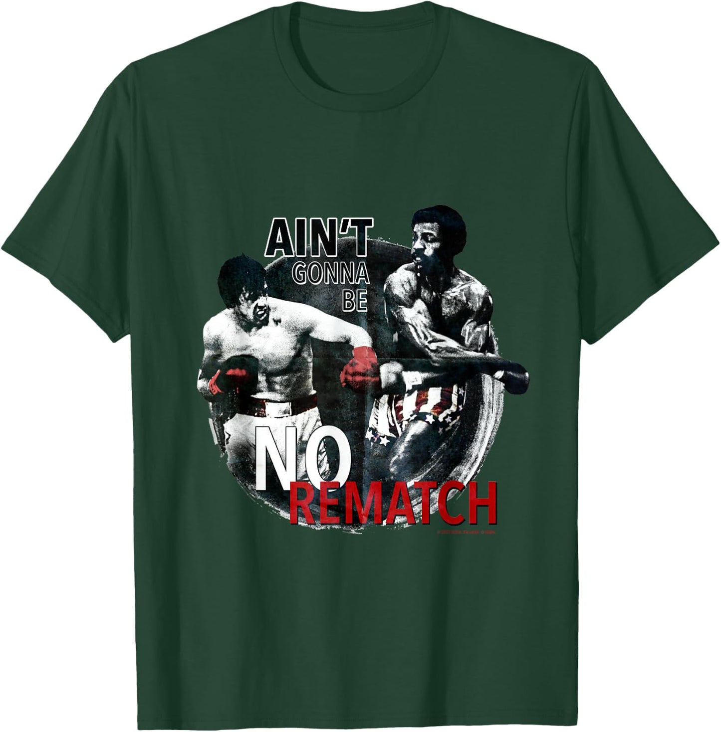 Rocky No Rematch T-Shirt - T-Shirt | Forest