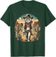 Meowdy Cat Funny Texas Cat Vintage Country Music Cat Cowboy T-Shirt - T-Shirt | Forest