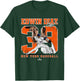 Number and Portrait Edwin Diaz New York MLBPA T-Shirt - T-Shirt | Forest