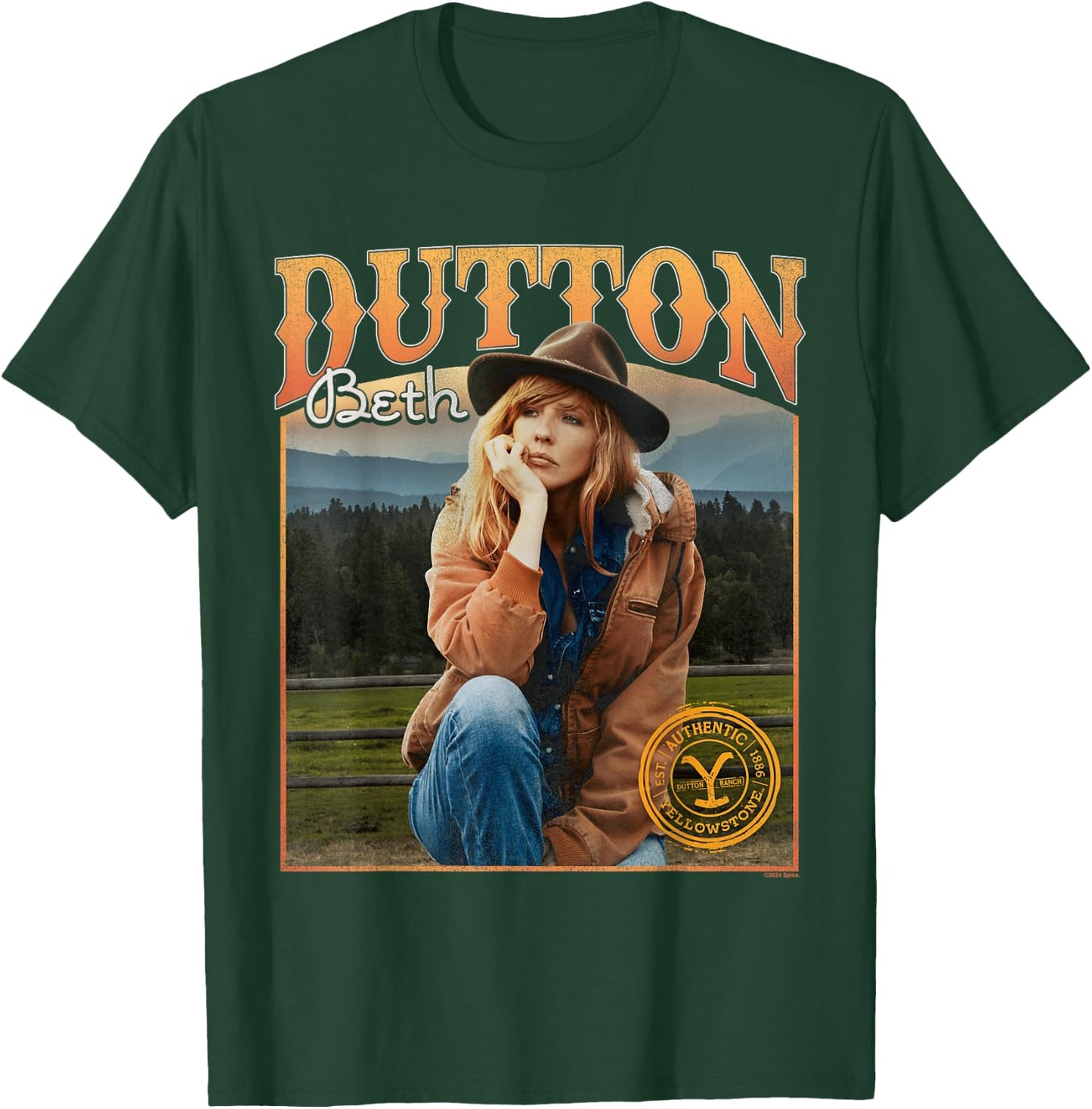 Yellowstone Beth Dutton Thoughts T-Shirt - T-Shirt | Forest