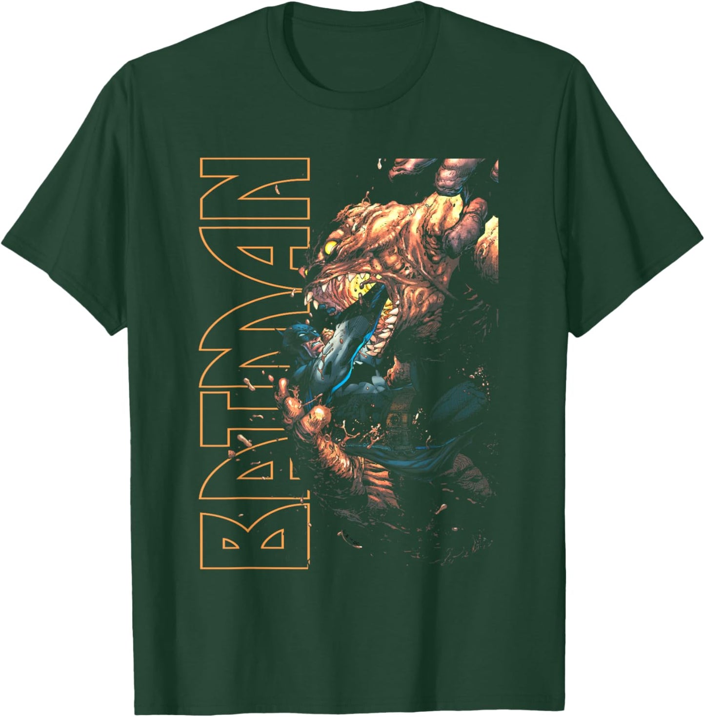 Batman Clayface Attack T-Shirt - T-Shirt | Forest
