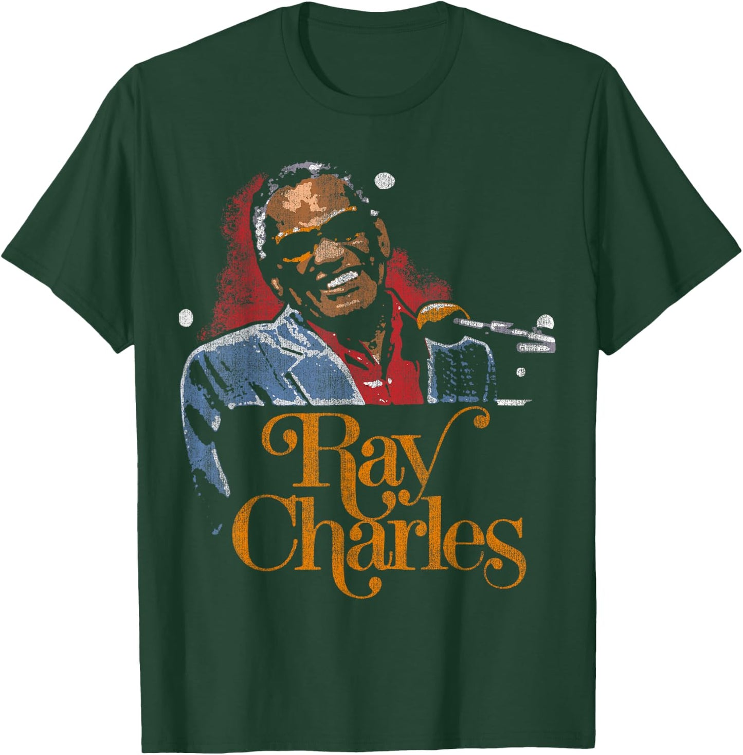 Ray Charles - Million Dollar Smile T-Shirt - T-Shirt | Forest