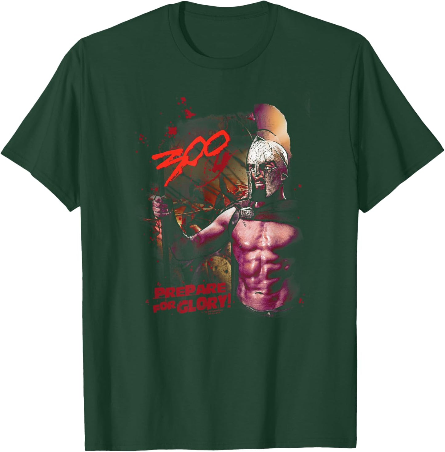 300 Movie Prepare for Glory T-Shirt - T-Shirt | Forest