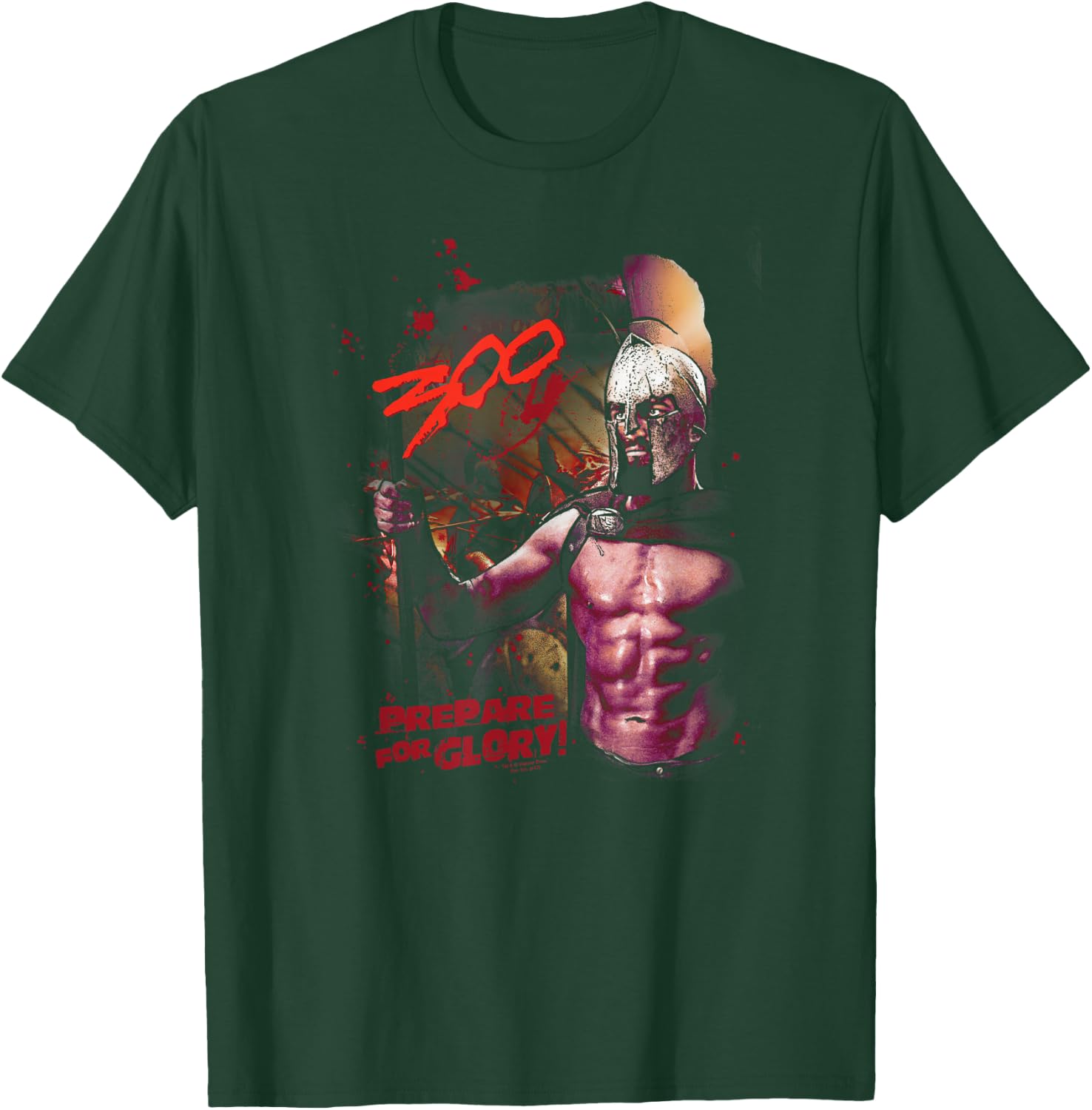 300 Movie Prepare for Glory T-Shirt - T-Shirt | Forest