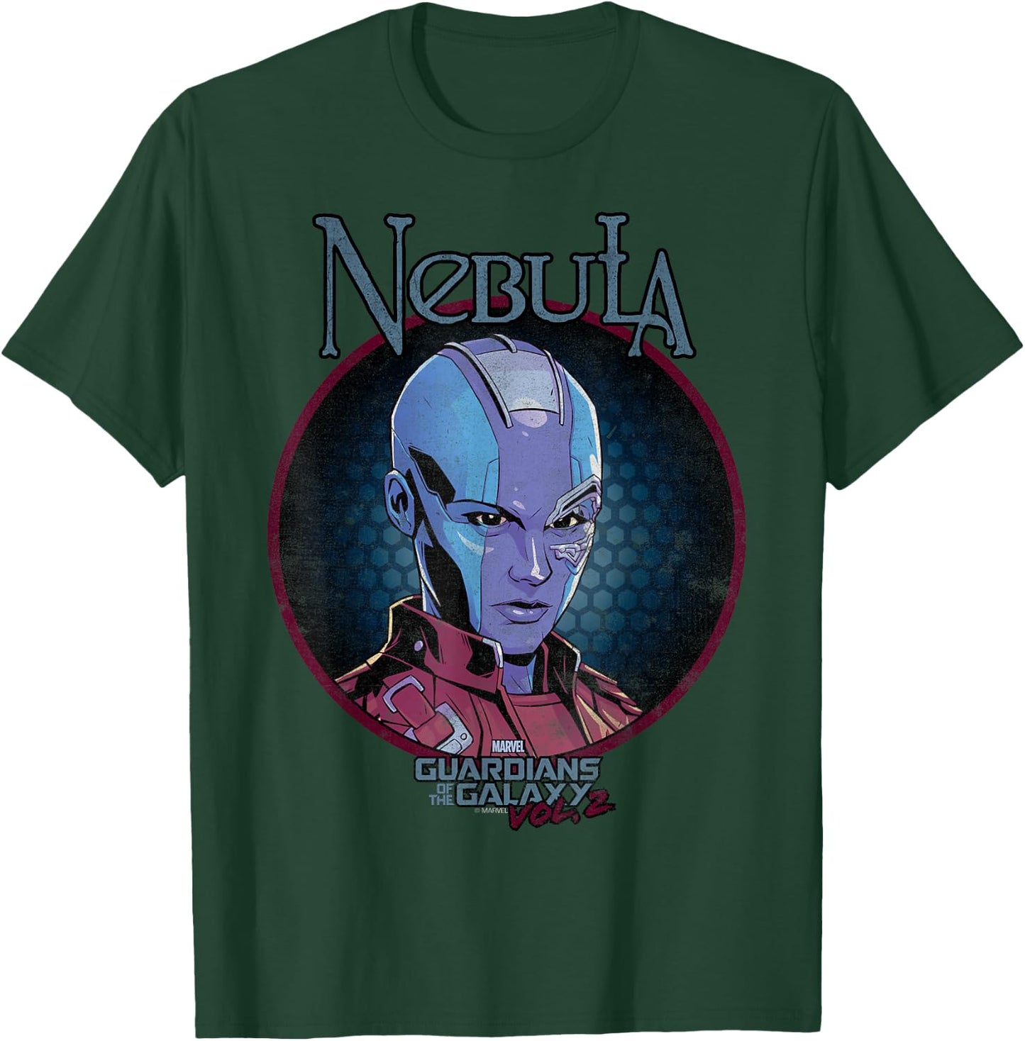 Marvel Guardians of The Galaxy Vol 2 Nebula Rock Portrait T-Shirt - T-Shirt | Forest