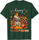 Wild Animal Thanksgiving Costume Happy Thanksgiving Bearded Dragon Turkey Fall Leaves T-Shirt - T-Shirt | Forest