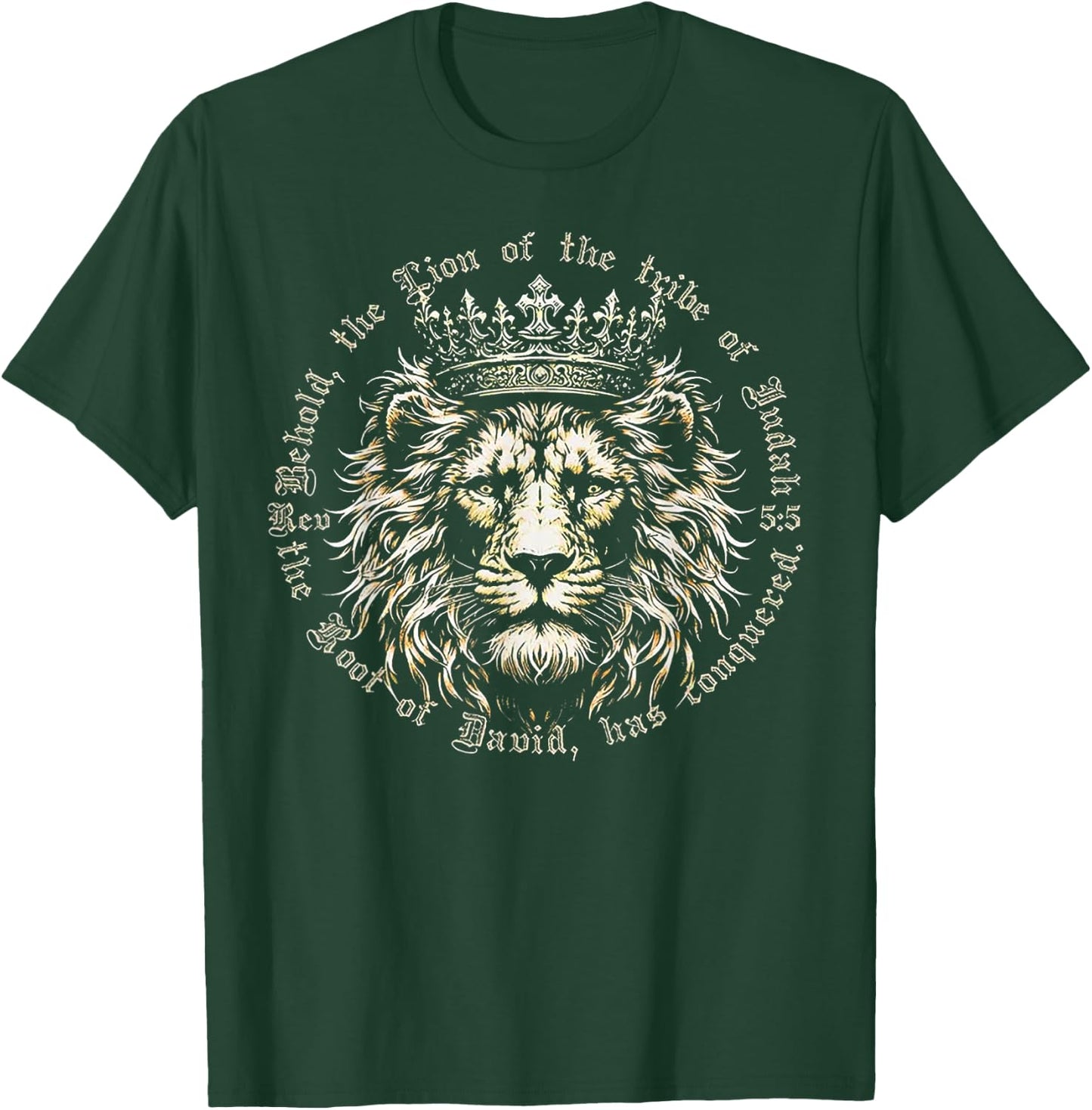 The Lion Of The Tribe Of Juhah T-Shirt - T-Shirt | Forest