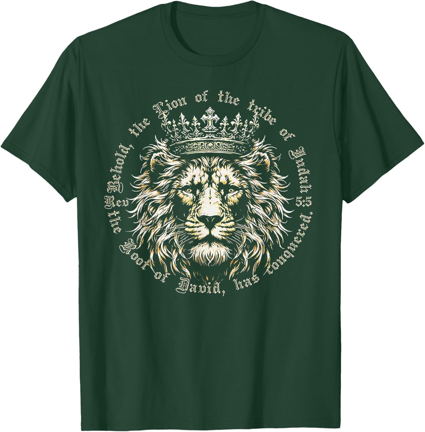 The Lion Of The Tribe Of Juhah T-Shirt - T-Shirt | Forest